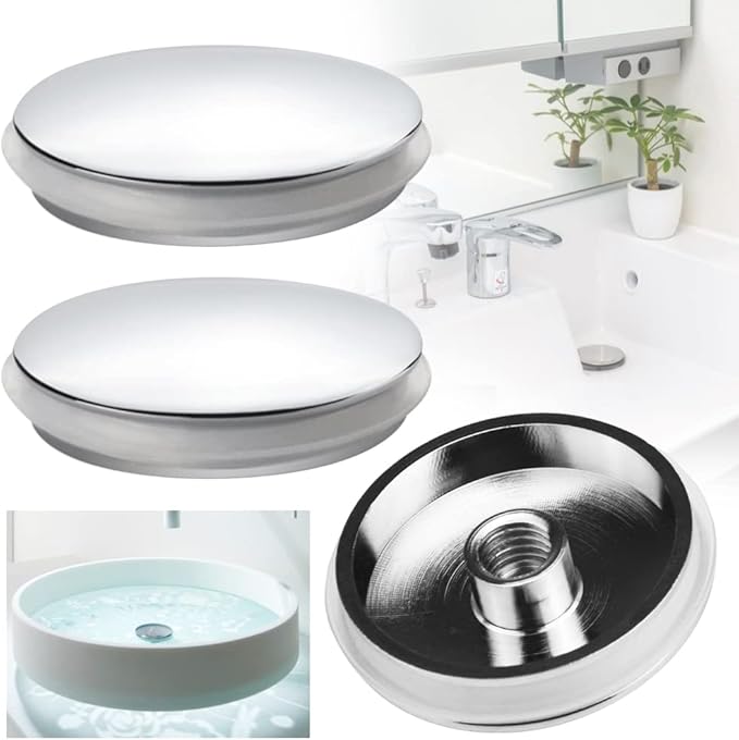 XAVSWRDE 3 PCS Drain Stopper 38mm Bathroom Basin Sink Plug Stoppers