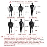 Wetsuits Men's Ultra Stretch 7Mm Neoprene Wetsuit, Winter Warm Front Zip Full Body Diving Suit for Snorkeling Scuba Diving Swimming Surfing - Image 2