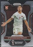 2022 Prizm Stephen Eustaquio Canada Rookie Soccer Card #53