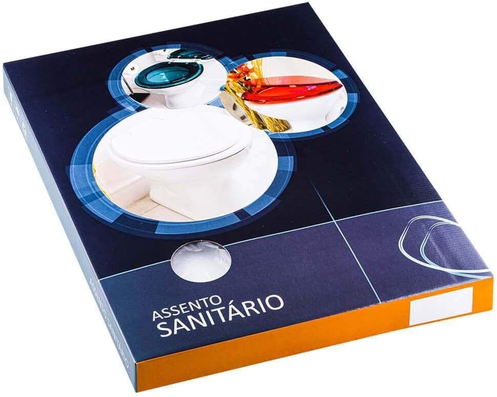 Diagram showing dimensions of the Optima toilet seat and compatible toilet bowl