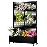 Metal Planter Box with...