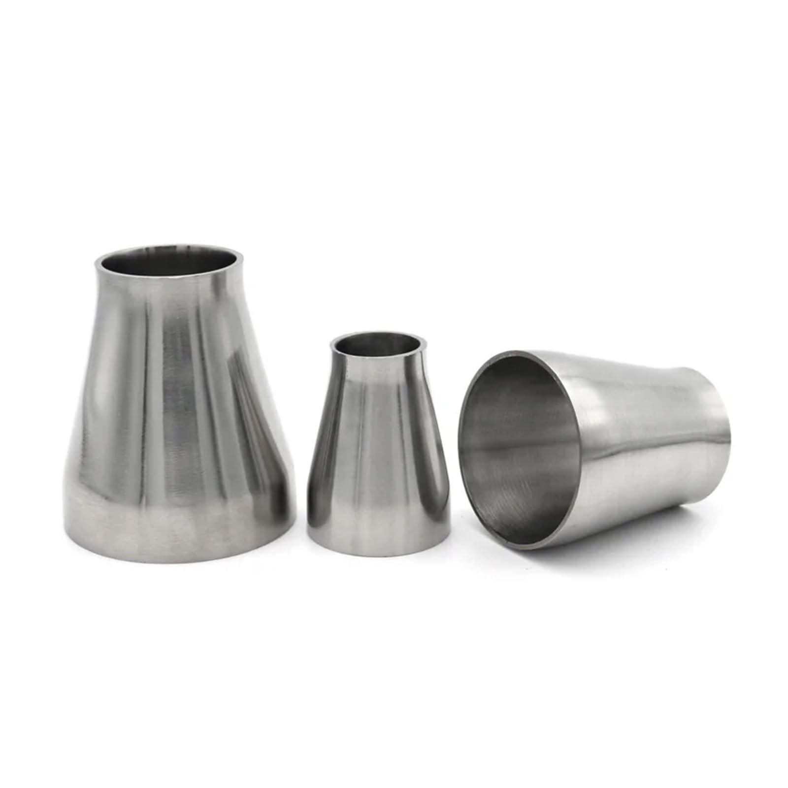 AARTERZZA 1pc SS304/316L Stainless Steel Concentric Reducer Welding 19 25 32 38 45 51 57 63 76 89 102mm Pipe Fitting Homebrew Beer(SS316L,51mm to 102mm)