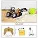 ANTAPRCIS 1:18 RC Shovel Loader Remote Control Car, 6 Channel Alloy Construction Vehicle for Kids