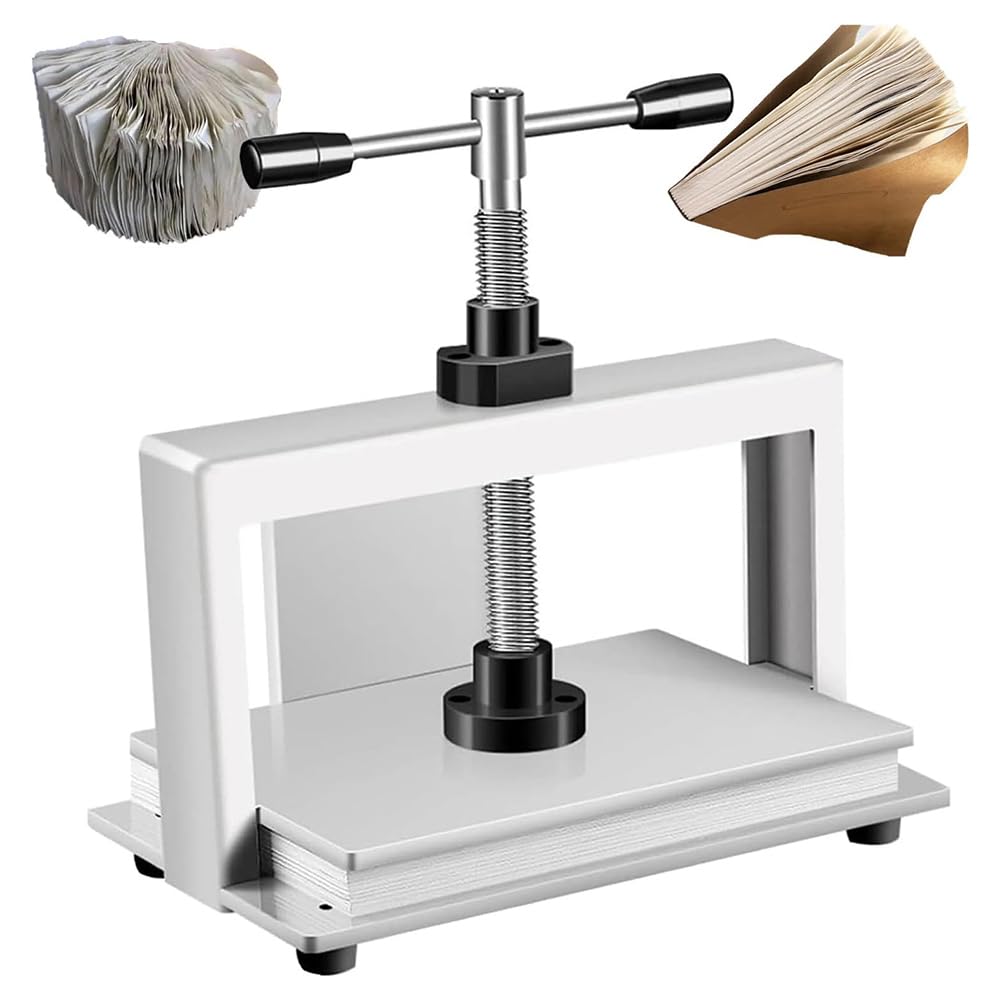 Presse À Papier Manuelle Avec Poignée, Machine De Presse À Reliure Portable, Machine D'aplatissement De Reliure Robuste, Machine De Presse À Reliure Polyvalente,A4