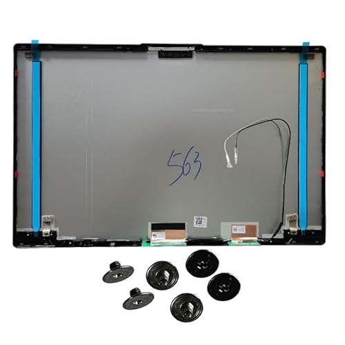 �������ȒP Lenovo ideapad 5 15IIL05 15ARE05 15ITL05 �m�[�g�p�\�R�� LCD �o�b�N�J�o�[ AM1K7000110 AM1K7000300 /�t�����g�x�[��/US �L�[�{�[�h�p(Silver A screw type