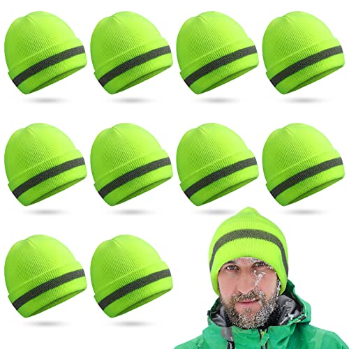 Tarpop Safety Beanie Bulk Safety Reflective Beanie...