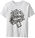 Minecraft Boy's Squid Pro Quo Youth T-Shirt, Silver, Large