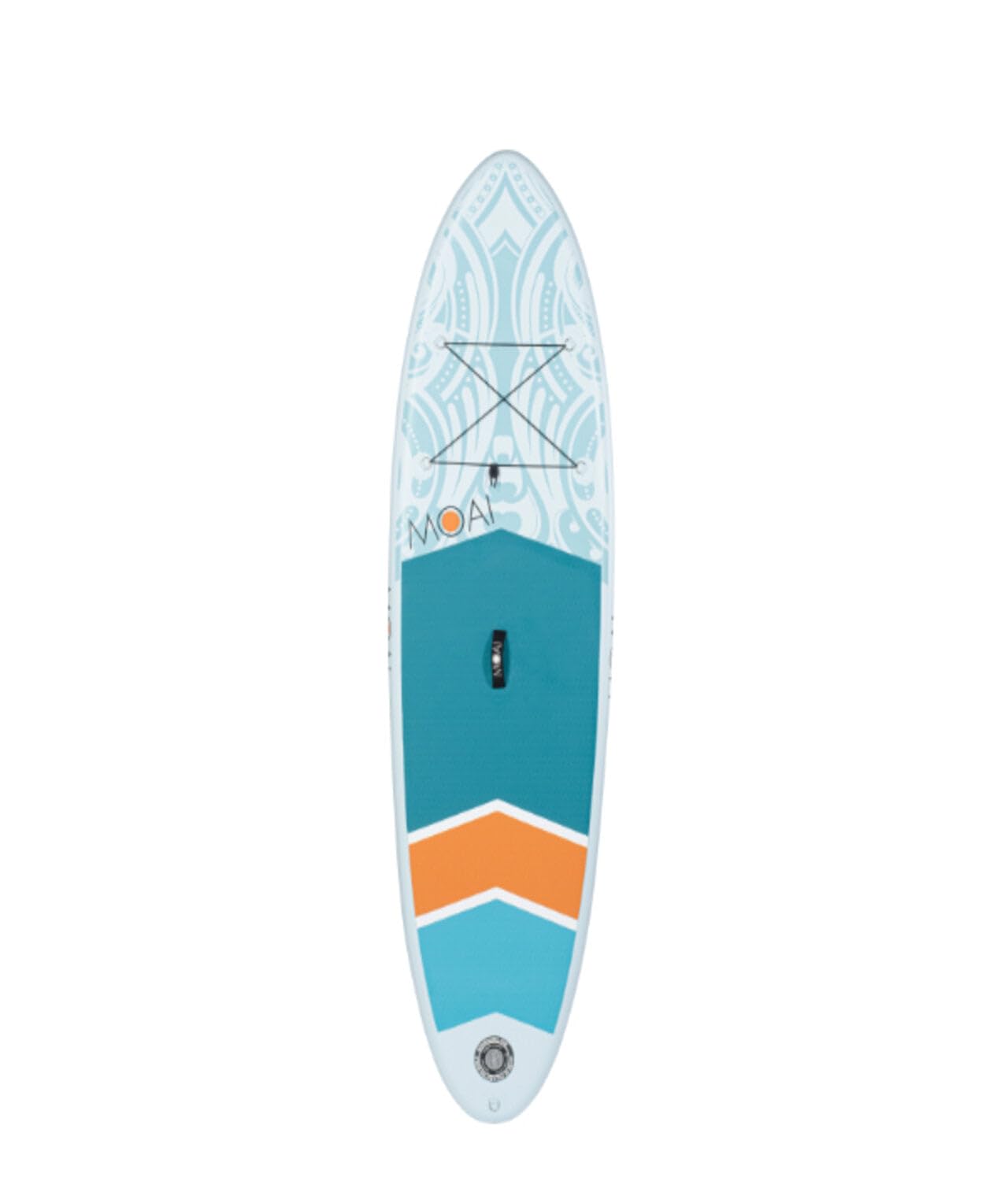 MOAI Deska do paddleboardingu SUP Stand Up Paddle Board – zestaw premium z wiosłem z włókna szklanego, torbą, pompką i płetwą