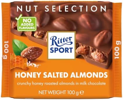 Ritter Sport Honey Salt Almonds 100g