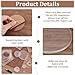 PH PandaHall Pack of 6 Router Templates Circle Inlay Templates Clear Drawing Scale Rulers Acrylic Router Jig Template Decorative Templates Sewing Measuring Tool Set for Woodworking Craft Making