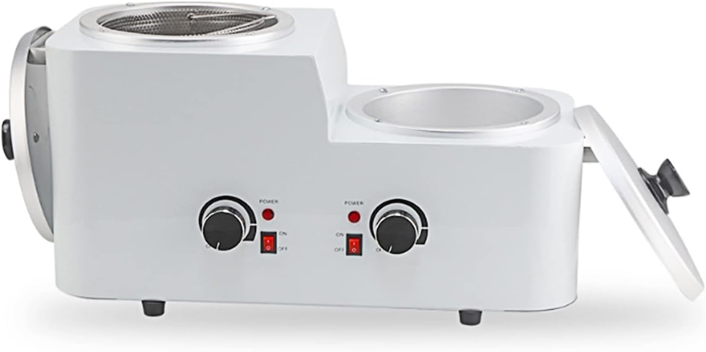 Calentador eléctrico de cera, olla doble de 9 L para derretir cera, máquina depilatoria profesional para depilación y cuidado de belleza de spa