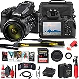 Nikon COOLPIX P950 Digital Camera (26532) + 64GB Memory Card + Case + Corel Photo Software + EN-EL 20 Battery + Card Reader + HDMI Cable + Deluxe Cleaning Set + Flex Tripod + Memory Wallet (Renewed)