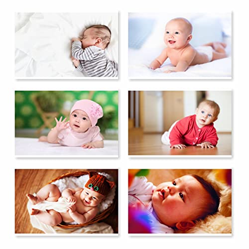 Image of SR CREATIVE CRAFT Cute Baby Posters | Smiling Baby Poster |Baby Wall Poster for Room Decor (12x18-Inches, 300GSM Thick Glossy Finish Paper) Set of 6 -pt-2