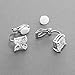 Mariell 2 Carat Princess-Cut Cubic Zirconia Clip On Earrings - Genuine Platinum Plated Clip-on Studs