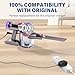Charger for Dyson Cordless Vacuum V6 V7 V8 DC58 DC59 DC61 DC62 SV03 SV04 SV05 SV06 SV07 SV09 Absolute Animal Fluffy Motorhead Vacuum Power Supply, 26V 0.78A AC DC Adapter, UL Listed, 6FT Power Cord