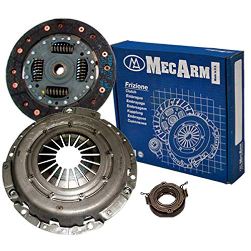 Mecarm MK9100 Kit Frizione Completo 3 Pezzi – Sostituisce Valeo, Sachs, Luk