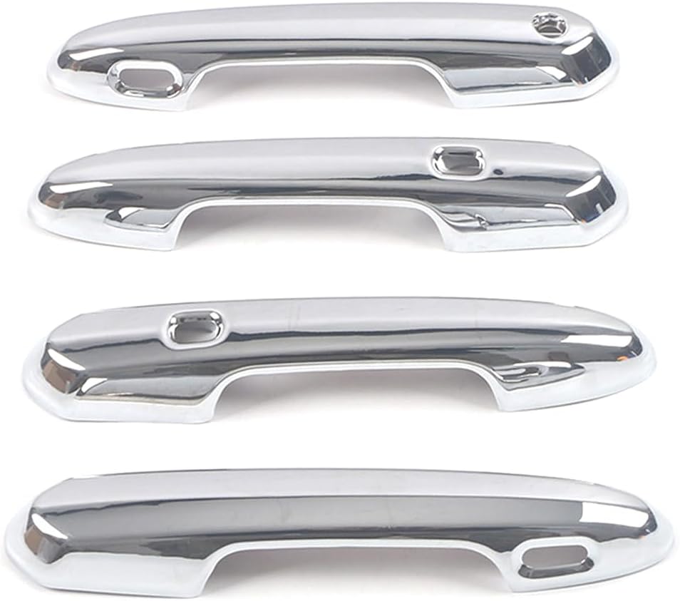 Car Accessories Fit for Toyota Sienna 2021 2022 2023 2024 2025 Chrome Exterior Door Handle Protector Cover Trims ABS 4 PCS