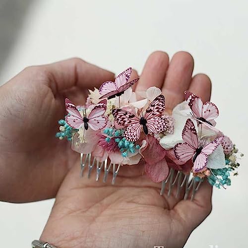 12 Pack Butterfly Decorations, DIY 3D Butterfly Stakes Decor, 2 Sizes of Butterfly Ornament for Home Fake Flower Floral Supplies Tea Party Wedding Easter Christmas Spring Fall. (Light Pink 03) by naudassods - Image 3
