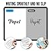 [2 Pack] Paper Screen Protector for iPad Pro 11 inch 2022/2021/2020 & iPad Air 5th(2022)/iPad Air 4th (2020) 10.9 inch, Anti Glare Matte Paper Screen Protector - Write, Draw & Sketch as Using on Paper