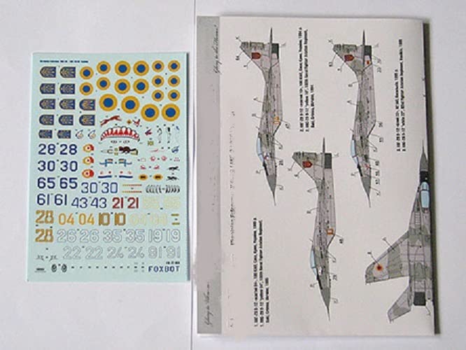Amazon | Foxbot 72-061 - 1/72 ウクライナフルクラム: MiG-29