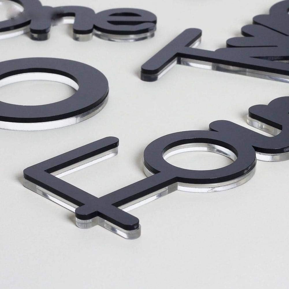 3D DIY Wall Clock Decor Sticker Mirror Frameless Large DIY Wall Clock Kit for Home Living Room Bedroom Office Decoration(No Battery)