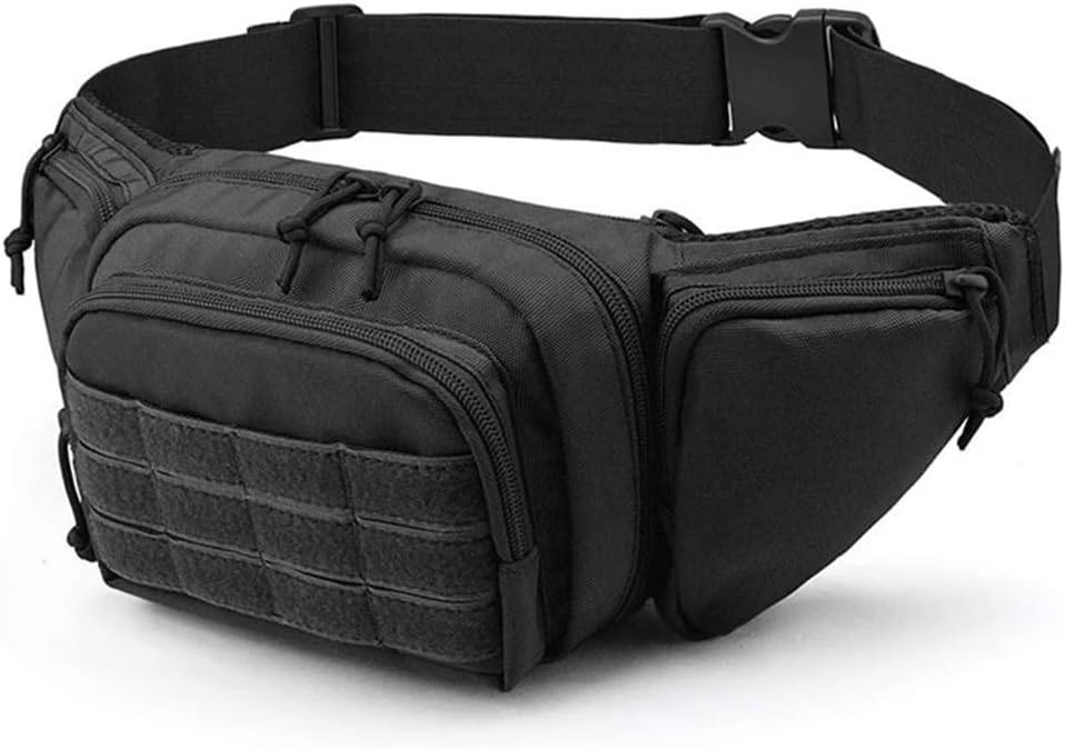 Waist Bag Fanny Pack Sling Shoulder Outdoor Chest Concealed Pistol Carry Holster