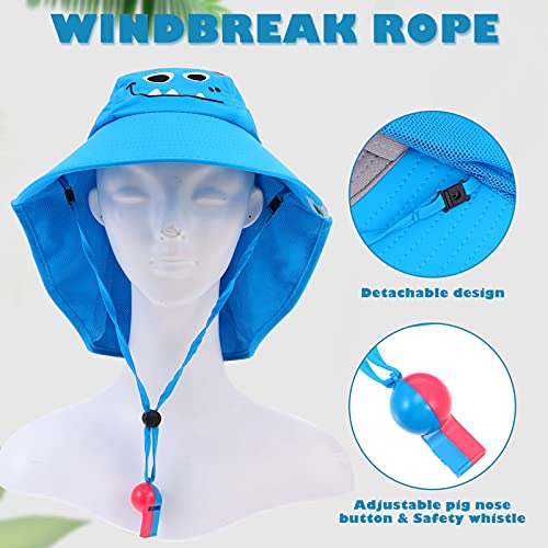 Chapéu De Sol De Desenho Animado Garoto De Chapéu De Praia Chapéu De Pescador Infantil Chapéu De Aba