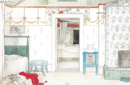 ARToPHIIU Immagini Moderni Murale Artistico Poster Stampe Quadri Britas Tupplur di Carl Larsson per Decorazioni per la Casa 60x90cm