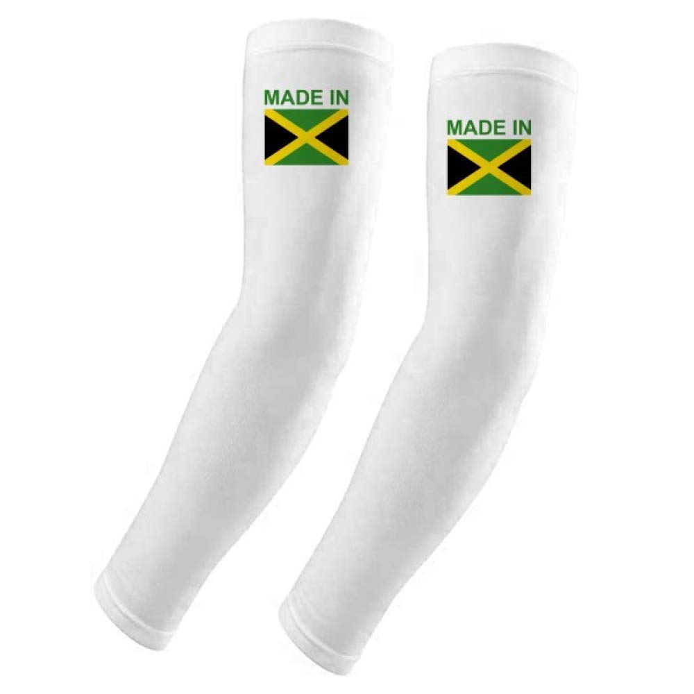 Mangas para brazos Jamaica Love con protección solar UV de diseño textil elástico 5