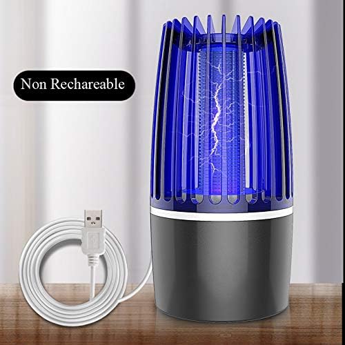 Longhui Mosquito Killer Lamp Electric Flytrap Insect Lamp UV LED Mosquito Trap Insect Trap for Indoor and Outdoor Use (Powered by USB)