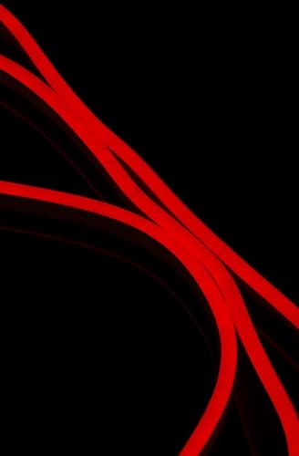 Miniatura 2 de CBconcept Tira de iluminación flexible LED neón de 120 voltios con certificación ETL, 10 pies, color rojo, resistente al agua, accesorios incluidos,