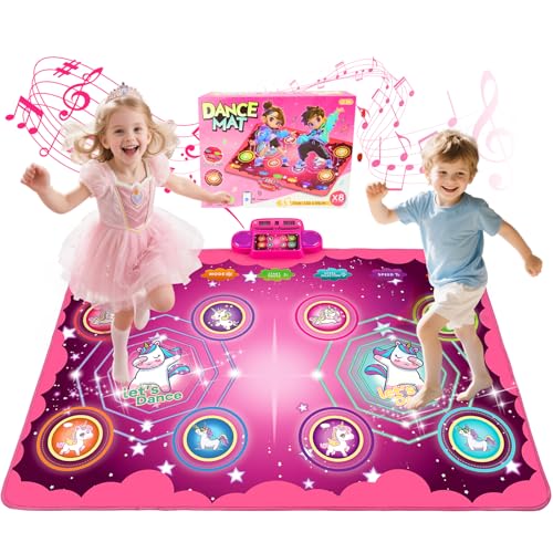 kidmance Tanzmatte Kinder Spielzeug Geschenke für Mädchen Jungen 12