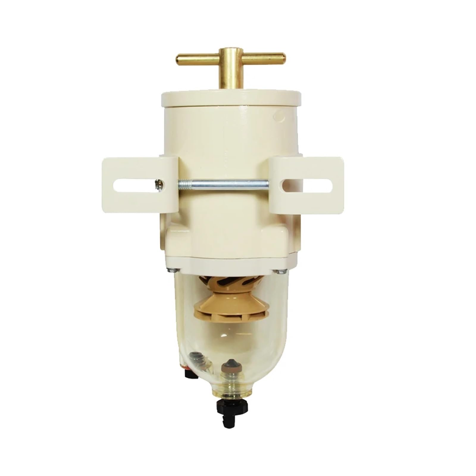 Crankcase Separator Kit Crankcase Oil Breather Filtr paliwa/separator wody turbiny serii 500FG-T 500FG10 z uchwytem montażowym pasującym do Racor(ASSEMBLY)