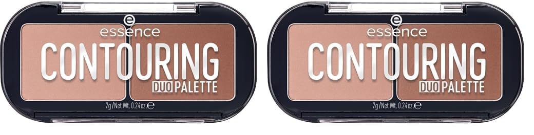 essence cosmetics, contouring duo palette Nr. 10 lighter skin, Mixed (Packung mit 2)