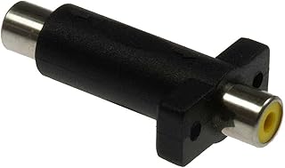 Lyndahl LKPA022GB - Adaptador RCA para Placa Frontal, Color Amarillo