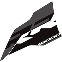 Motorcycle PVC Stickers Decals Fit for S1000RR Protector Tank Knee Pad Fairing Body Stickers Decals Protection Compatible with BMW S1000RR Frosted PVC Decals Waterproof Motorcycle Stickers A-3