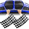 AUTOXBERT Front Bumper Scrape Guard, 8 PCS Car Anti-Skid Kit, Chassis Anti-Scratch DIY Protector for Cars with Pre-Attach
