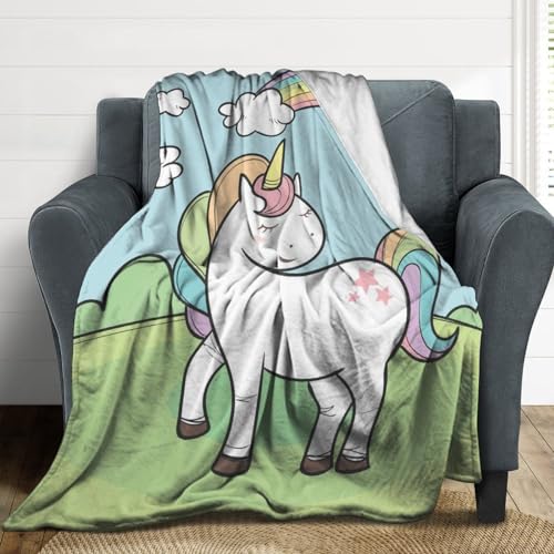 Couverture licorne douce 150x200cm, le cadeau idéal pour petits et grands - 5