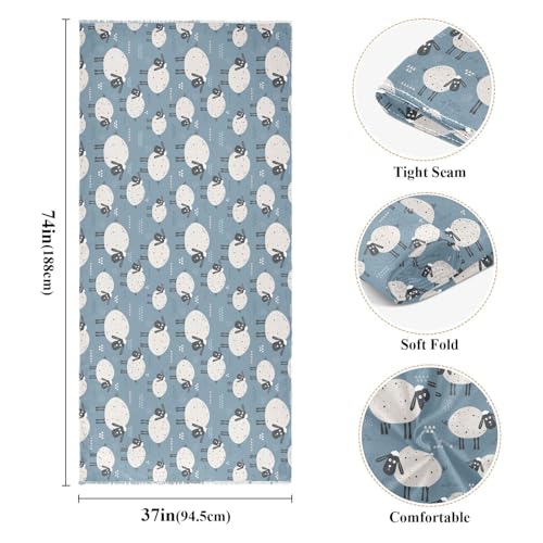 Sheeps Scarfs for Women Winter Fall Fashion Long Shawl Cozy Soft Large Scarf and Wrap, Head Scarf3