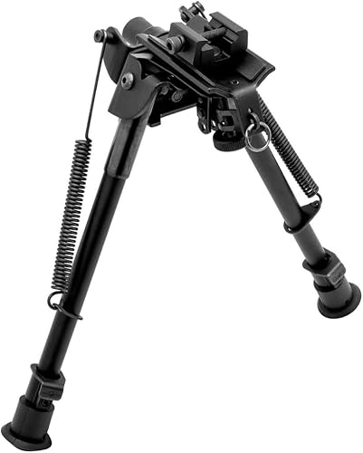 Miniatura 9 de TRUGLO Tac Pod All-Metal Adjustable Lightweight Versatile Durable Portable Rifle Bipod for Bench or Prone Shooting - Base Style & Leg Length Options