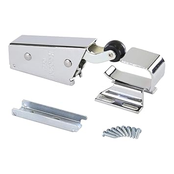 Kason 1095 Spring Action Door Closer and Adjustable Wide-Hook, Flush to 3/4 Inch Offset, 11095000013_11094000026