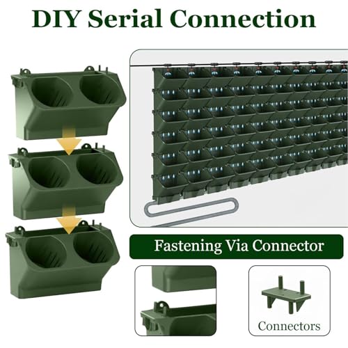 Miniteur compte-gouttes pour pot de fleurs vertical suspendu 36 pots - 5