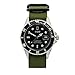 CIVO Heavy Duty G10 Zulu Military Watch Bands Premium Ballistic Nylon Watch Strap 5 White Rings with Stainless Steel Buckle 20mm 22mm 24mm … (Smoke Grey, 24mm)