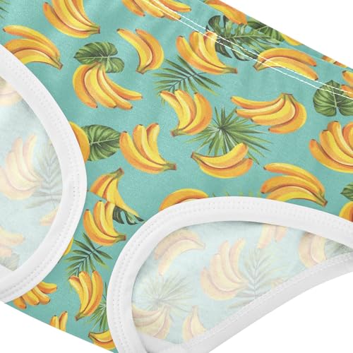Girls' Underwear Banana Cotton Stretch Comfort Toddler Panties4