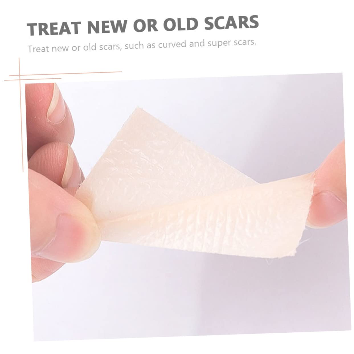 6pcs Stickers for Scar Repair Skin Patches Flexible Adhesive for Easy to Use and Apply