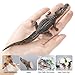 THINKBAY 10PCS Crocodile Toys, Realistic Alligator Animal Toys for Kids, Include White Caiman, Crocodile, Alligator Figurines Cake Toppers Birthday Gift Party Favors for Boy