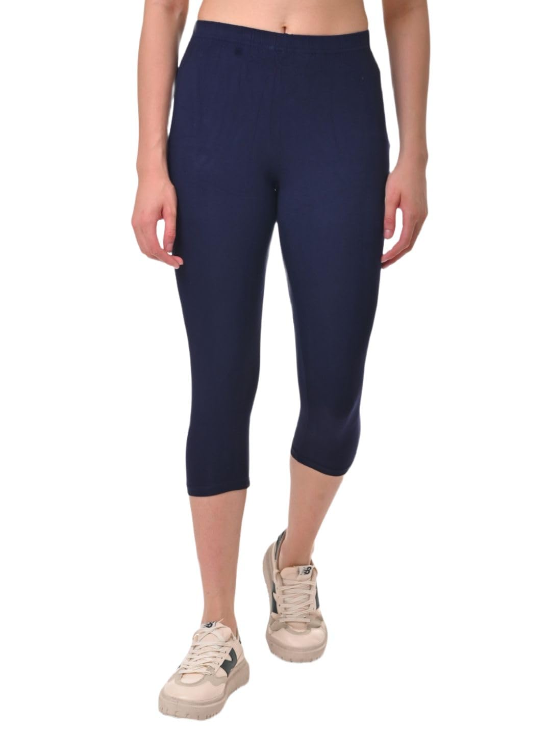 fly birds Women Viscose Blend Solid Mid Calf Legging-picture-22