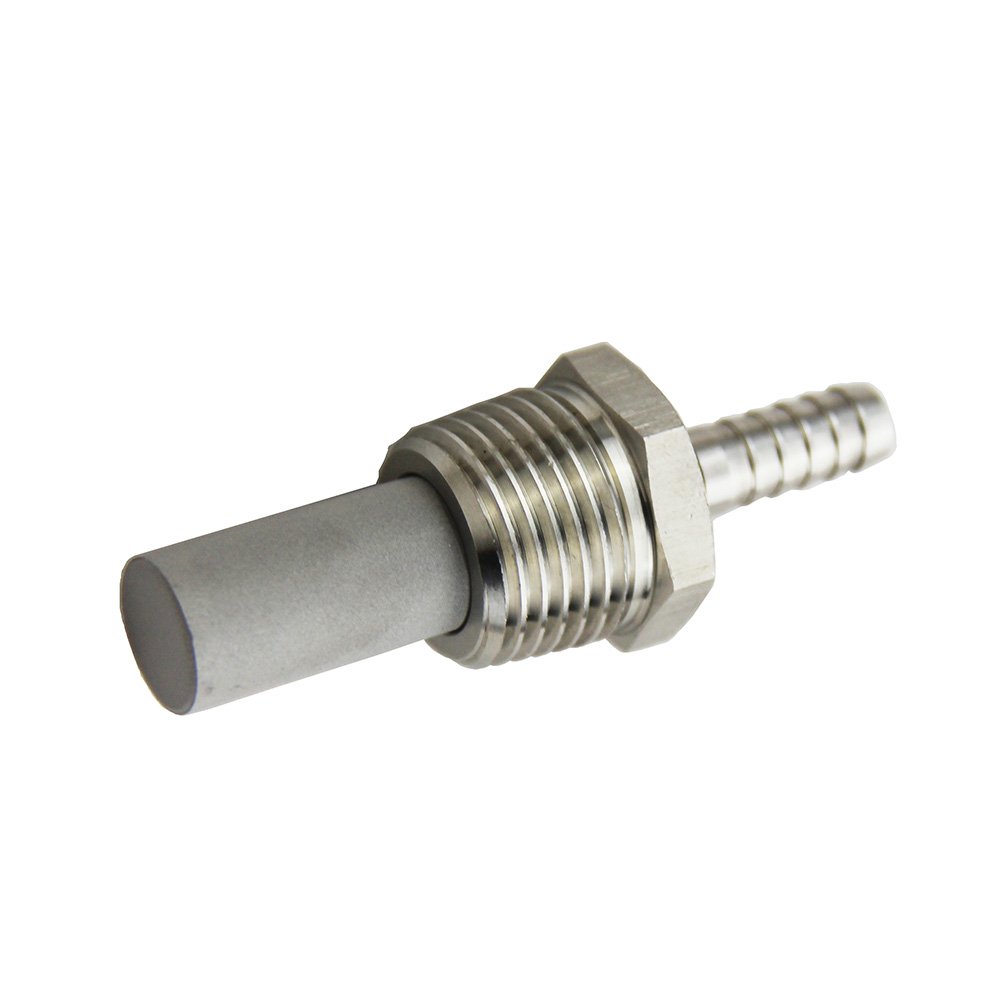 UP100 Stainless Diffusion Stone 0.5 Micron Oxygen Stone Homebrew 1/2''MPT