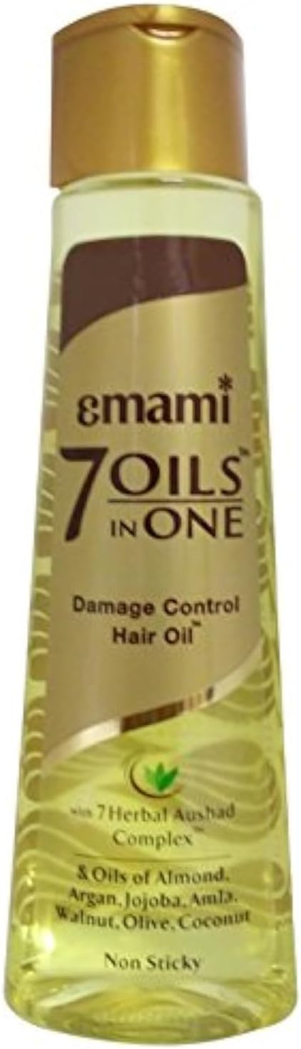Emami 7 in 1 Hair Oil - Damage Control, 200ml Bottle