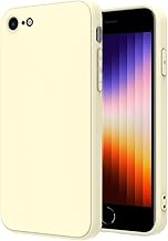 iPhone SE Case 2nd Generation 3rd Generation iPhone 7/8 Smartphone Case TPU Silicone Lightweight Thin Shock Absorption iPhone Cover 4.7 inches PinLiSheng (Shiroi, iPhone SE2, iPhone SE3, iPhone8,